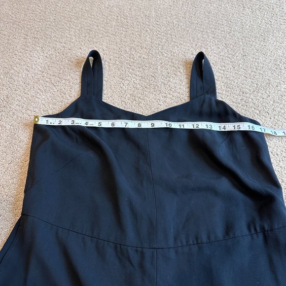 Everlane Japanese GoWeave Slip Jumpsuit Black Size 8 #F-JMPS-TRI-SLP-SL - FLAWED - Picture 7 of 16